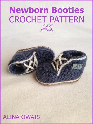 cover image of Newborn Booties Crochet Pattern